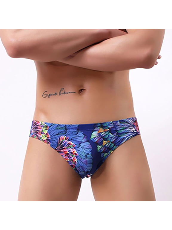 Men Swimwear Swim Bikini Briefs Pad Swimsuits Board Surf Shorts Trunks Comfortable and Breathable Men's Underwear & Soft and Skin Friendly Underwear For Men