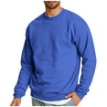 thumbnail image 1 of Nmnitkp Men's Crewneck Sweatshirts High-Quality and Healthy Fabric ​​​​​Long Sleeve Shirt Soild Color​​ Soft and Skin-Friendly Men's Sweatshirts Casual Pullover Shirt, 1 of 3