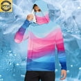 thumbnail image 1 of Nmnitkp Men's Sun Protection Hoodie Rash Guard Shirts Long Sleeve UPF 50+ Swim Fishing Shirt with Hood Lightweight UV SPF with Mask, 1 of 6