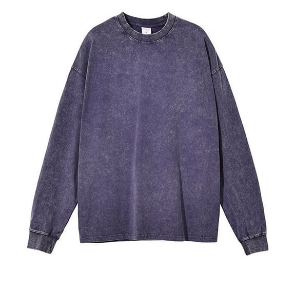 Nmnitkp Men's Sweatshirt High-Quality and Healthy Fabric Fleece Sweatshirt Soft and Skin-Friendly Sweatershirt Crewneck Sweatshirts Trendy and Fashionable Silhouette Plain Sweatshirts(Plus Size)