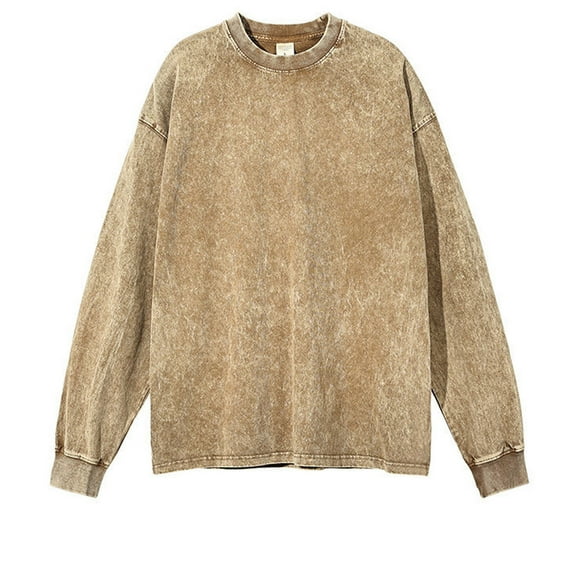 Nmnitkp Men's Sweatshirt High-Quality and Healthy Fabric Fleece Sweatshirt Soft and Skin-Friendly Sweatershirt Crewneck Sweatshirts Trendy and Fashionable Silhouette Plain Sweatshirts(Plus Size)