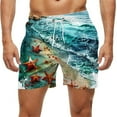 thumbnail image 1 of Nmnitkp Men's Swim Trunks Swimwear Gradient Color Quick Dry Beach Shorts with Zipper Pockets Mens Swim Trunks,Boys Swim Trunks Sun Protection Multicolor,M, 1 of 6