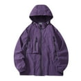 thumbnail image 1 of Nmnitkp Men's UPF 50+ Light Jacket Full Zip Sun Protection Hoodie Long Sleeve Sun Shirts UV Fishing Hiking Athletic Running, 1 of 6