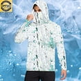thumbnail image 1 of Nmnitkp Men's UPF 50+ Sun Protection Hoodie Lightweight Long Sleeve Rash Guard Shirts Fishing Swim Athletic Workout,Sun Protection Shirts for Men with Mask, 1 of 6