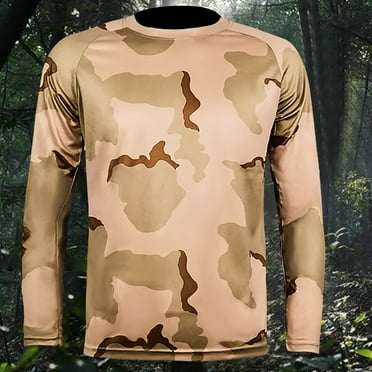 Nmnitkp Men's UPF 50  Sun Shirts Quick Dry Long Sleeve UV Shirts Lightweight Rash Guard Swim T-Shirts Hiking Running & Sun Protection Shirts for Men Essential for Outdoor Sports