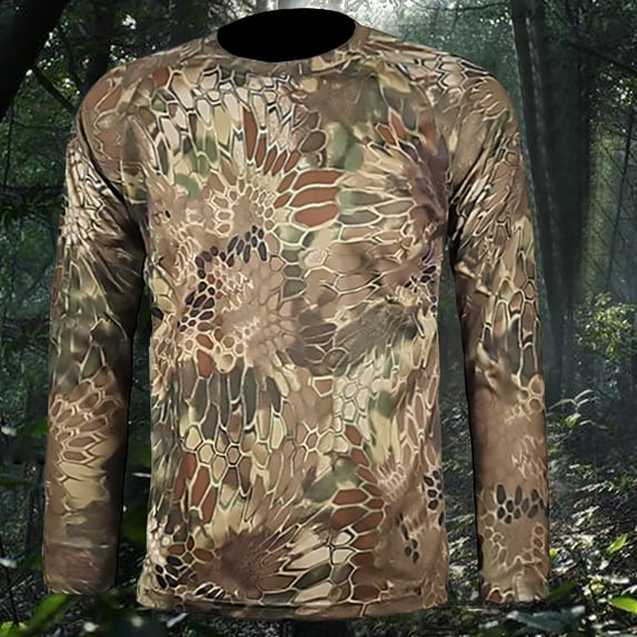 Nmnitkp Men's UPF 50+ Sun Shirts Quick Dry Long Sleeve UV Shirts Lightweight Rash Guard Swim T-Shirts Hiking Running & Sun Protection Shirts for Men Essential for Outdoor Sports