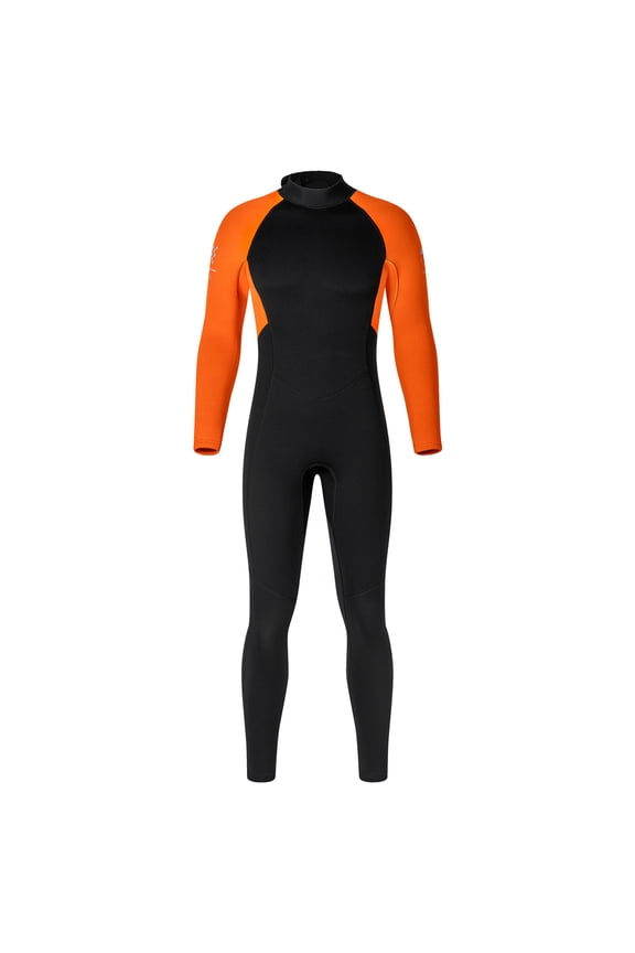 Men's Women's 1.5/3MM Full Body Wetsuit, Thermal Long/Short Sleeve Wetsuit for Scuba Diving, Snorkeling, Surfing & Winter Swimming, Diving Headgea& Gloves with Multiple Styles