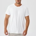 thumbnail image 1 of Nmnitkp Men's Workout T-Shirt Sport UPF 50+ Sun Protection Rash Guard Shirts Quick-Dry Moisture Wicking Athletic Tops White,XL, 1 of 7