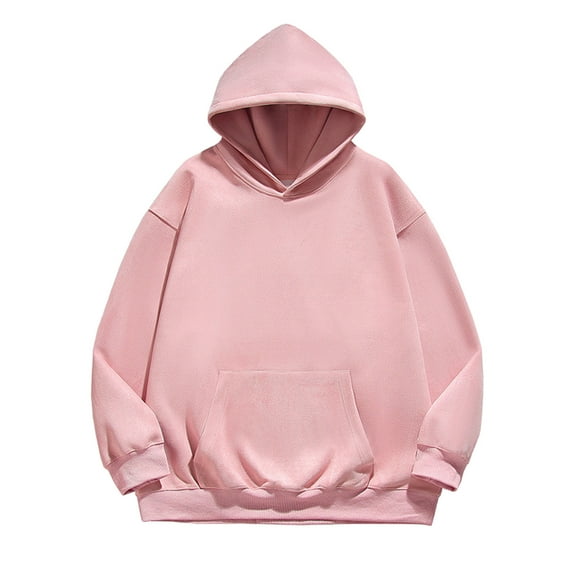 Nmnitkp Mens 2025 Casual Cotton Hooded Collar Drawstring Hoodies Pullover Sweatshirts Casual Long Sleeve Shirts Trendy and Fashionable Silhouette Sweatshirt