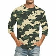 thumbnail image 1 of Nmnitkp Mens Shirts High-Quality Fabric Abstraction Camouflage Printing Men's Regular-Fit Crewneck T-Shirts, Half Length Sleeve New Design Mens T-shirts（M-5XL), 1 of 4