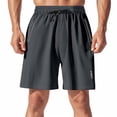 thumbnail image 1 of Nmnitkp Mens Shorts Breathable Athletic Shorts Summer Essentials Shorts Men Zipper Pocket Design Reflective Strip Night Running Use,Quick Dry Gym Shorts 2XL, 1 of 9
