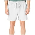 thumbnail image 1 of Nmnitkp Mens Shorts Comfortable Shorts Men Elastic Waist Gym Shorts Lightweight Fabric Multi-Color Daily Leisure Use,Athletic Shorts M, 1 of 6