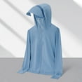 thumbnail image 1 of Nmnitkp Mens Sun Protection Shirts Breathable Men's UPF 50+ Sun Protection Hoodie Jacket Zip Up Lightweight Long Sleeve UV Fishing Shirts Quick Dry Zip Pockets(With Masking Mask), 1 of 4