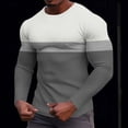 thumbnail image 1 of Nmnitkp Mens Sweatshirt Crewneck Sweatshirts Oversized Waffle Knit Long Sleeve Casual Lightweight Pullover Shirt Gray,XL, 1 of 5
