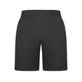 thumbnail image 1 of Nmnitkp Mens Swim Trunks,Boys Swim Trunks Elastic Fabric Men's Sports Fitness Swimming Solid Color Pocket Five Quarter Swimsuit Black,XL, 1 of 7