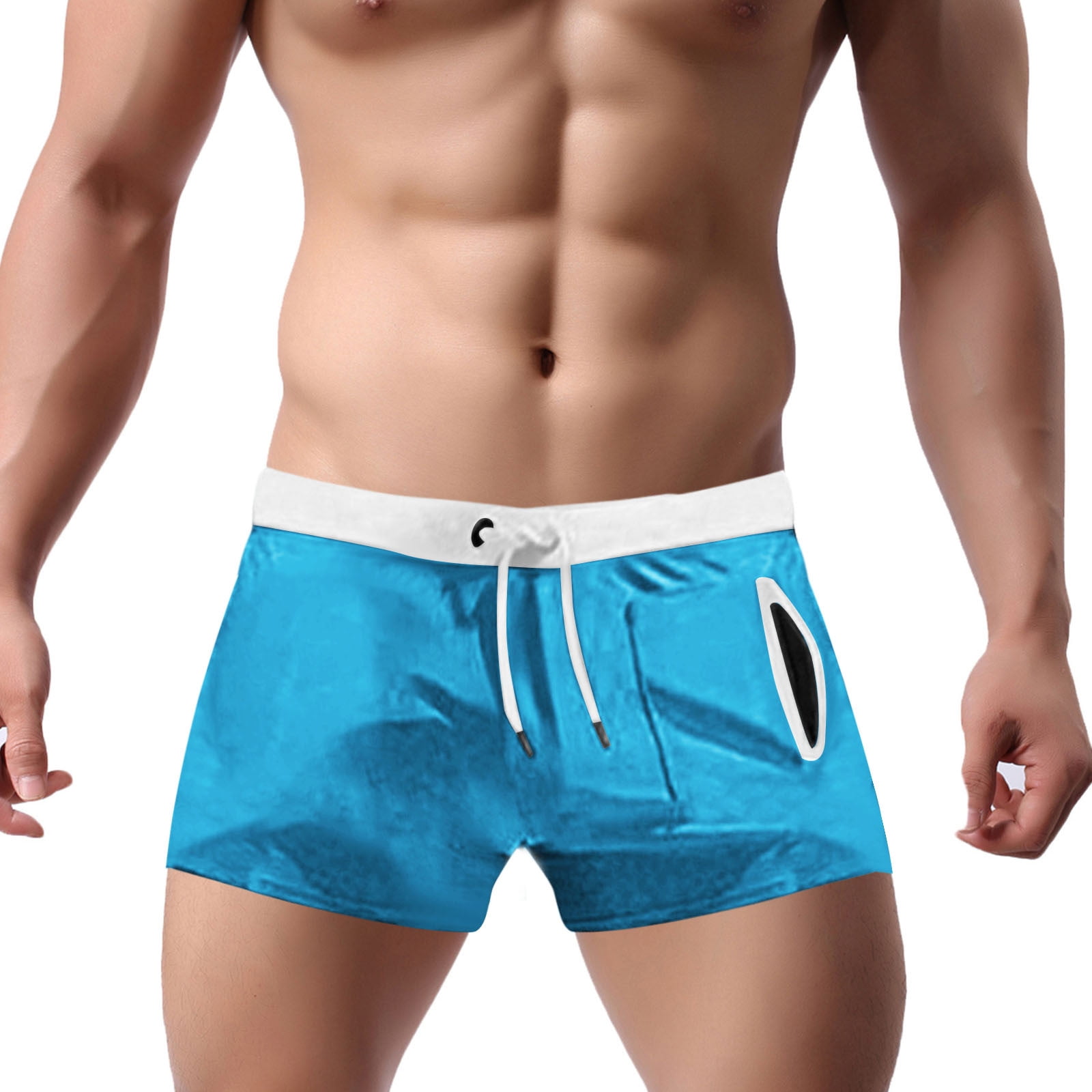 Lyst - Speedo Men's Colorblocked Square-leg Swim Trunks In Blue For Men - View #11