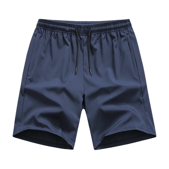 Nmnitkp Mens Swim Trunks Drawstring Elastic Waist Board Shorts Bathing Suit Swimwear with Zipper Pockets No Liner Quick Dry for Beach Swimming