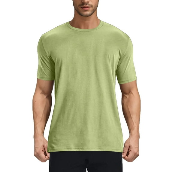Nmnitkp Mens T Shirt - Short Sleeve Crew Neck Soft Fitted Tees S - 4XL Fresh Classic Tshirts,Breathable and Cool Mens Shirts 3XL