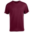 thumbnail image 1 of Nmnitkp Mens T-Shirts Solid Color Round Neck Short Sleeve Mens Blouses Summer Basic Casual Tops for Men, 1 of 5