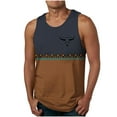 thumbnail image 1 of Nmnitkp Mens Tank Top Soft Performance Boxing Gym Shirts Plain Muscle Tee Cotton Tank Tops, 1 of 4