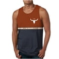 thumbnail image 1 of Nmnitkp Mens Tank Top Soft Performance Boxing Gym Shirts Plain Muscle Tee Cotton Tank Tops, 1 of 4