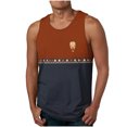 thumbnail image 1 of Nmnitkp Mens Tank Top Soft Performance Boxing Gym Shirts Plain Muscle Tee Cotton Tank Tops, 1 of 4