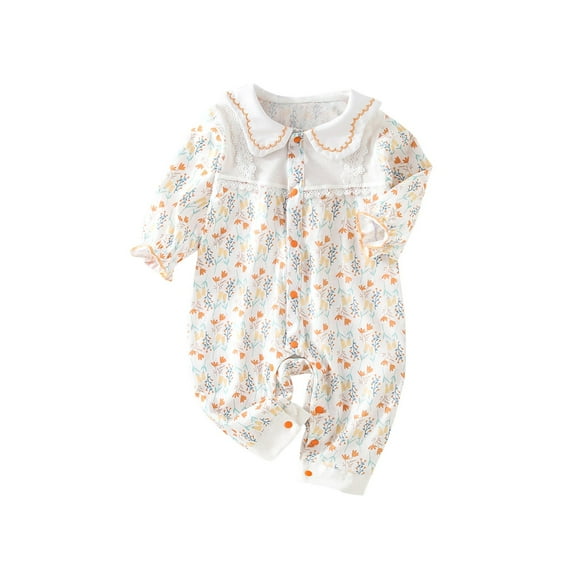 Nmnitkp Newborn Infant Unisex Baby Boy Girl Button Solid Romper Bodysuit One Piece Jumpsuit Outfits Clothes Cute with Ears(Healthy Fabric,Comfortable, Soft and Skin-Friendly)