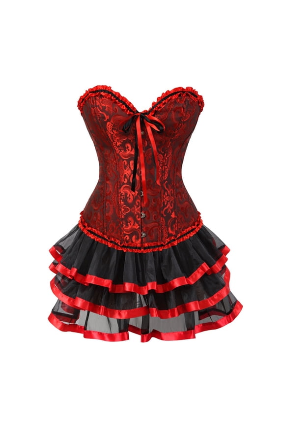 Gothic Dress Vintage Goth Dresses for Women Romantic Casual Dress Halloween Party Costumes