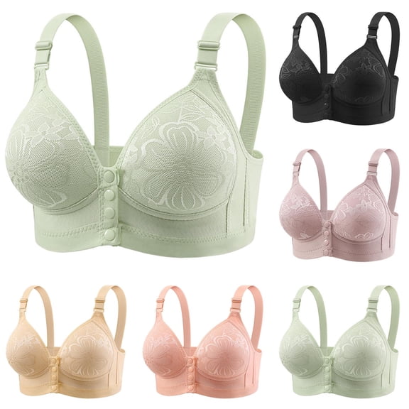 Nmnitkp Nursing Bras for Breastfeeding,Antibacterial Fabric Seamless Maternity Bra Wireless Pregnancy Bras Comfort Sleep Bralette with Support Green,36