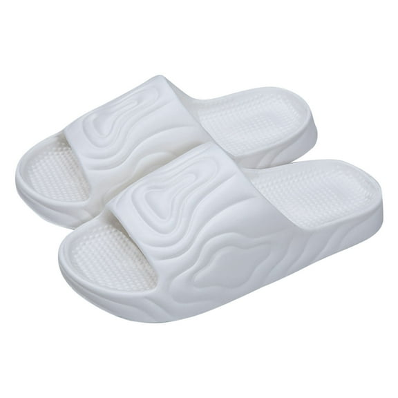 Nmnitkp Pillow Slippers for Women and Men | House Slides Shower Sandals | Cushioned Thick Sole Arch Support Sandals for Women 2025 Cloud Slippers