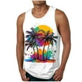 thumbnail image 1 of Nmnitkp Premium Graphic Tank Tops for Men - Summer Beach Men's Tanks S - 2XL ,Tank Tops Men Fashion Casual High Quality Fabric Cotton Men's Tank Tops, 1 of 5