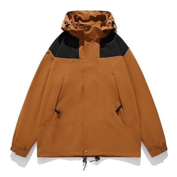 Nmnitkp Rain Jacket Abrasion Resistant Women Lightweight Waterproof Windbreaker Jacket Hooded Packable Rain Coats with Pockets & Plus Size Breathable & Comfortable Women Coat(Plus Size)