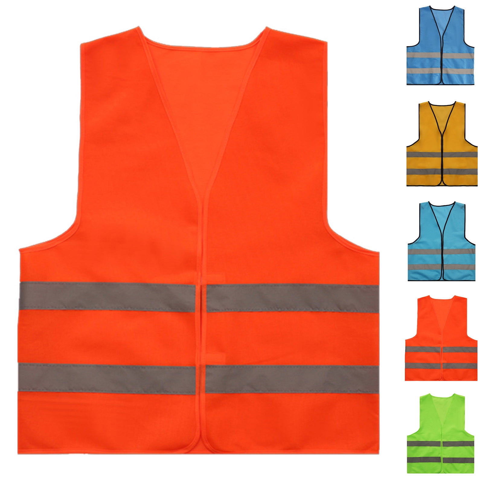 Nmnitkp Reflective Safety Vest for Men & Women High Visibility Class 2 ...