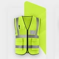 thumbnail image 1 of Nmnitkp Safety Vest,Reflective Safety Vest High Visibility Class II Vest for Women & Men Meets ANSI Standards, 1 of 9