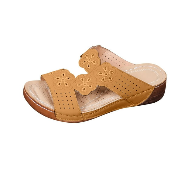 Nmnitkp Sandals for Women 2025 High-Quality Materials Women's Slide Flat Sandals - Comfortable Slip On Plait Toe Thong Strappy Spring Summer Shoes & Stylish and Elegant Reef Women's Sandals
