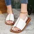 thumbnail image 1 of Nmnitkp Sandals for Women 2026 Arch Support Flat Sandals for Women Dressy: Comfortable Flats Sandals Women - Open Toe Ankle Strap Walking Shoes Summer, 1 of 8