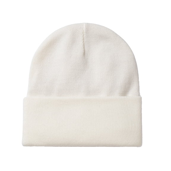 Nmnitkp Satin Lined Winter Beanie Hats for Women Soft and Comfortable Hat Unisex Cotton Knitted Cuffed Knit Hat with Silky Lining Slouchy Skull Cap