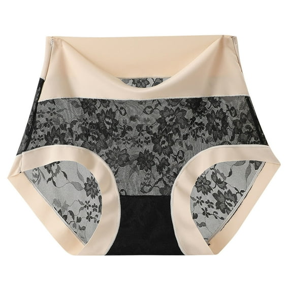Nmnitkp Sexy Panties for Women Ladies Underwear Panties Lace Panties High Waisted Plus Size Panties for Women Brief Hipster Panties for Women(Plus Plus Plus Size)