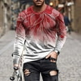 thumbnail image 1 of Nmnitkp Shirts for Men Fashionable Graphic Long Sleeve Shirt Graphic Tees Unisex 3D Printed Short Sleeve Novelty Tops T-Shirts & ​​Soft Long Sleeve Shirts For Men（Plus Size）, 1 of 5