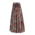 thumbnail image 1 of Nmnitkp Skirts for Women 2026 New Model,Women's Skirts Flowy Maxi Skirt Summer Pleated High Waisted Casual Long Skirts with Pockets Multicolor,L, 1 of 9