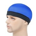 thumbnail image 1 of Nmnitkp Skull Caps Beanie for Men Women Soft Lightweight Beanie Sleep Running Hats Helmet Liner Blue, 1 of 4