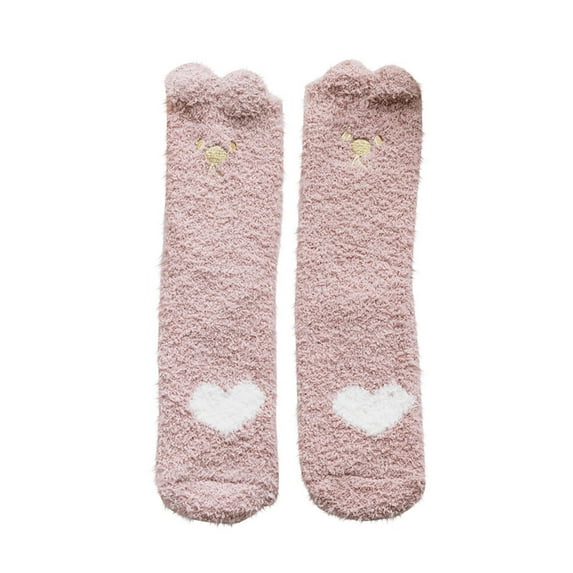 Nmnitkp Socks for Women Soft and Comfortable Womens Socks Antibacterial Womens Crew Socks,Deodorant Casual Knit Cotton Comfy Breathable Cool Dress Socks for Girls 1 or 6 Pack