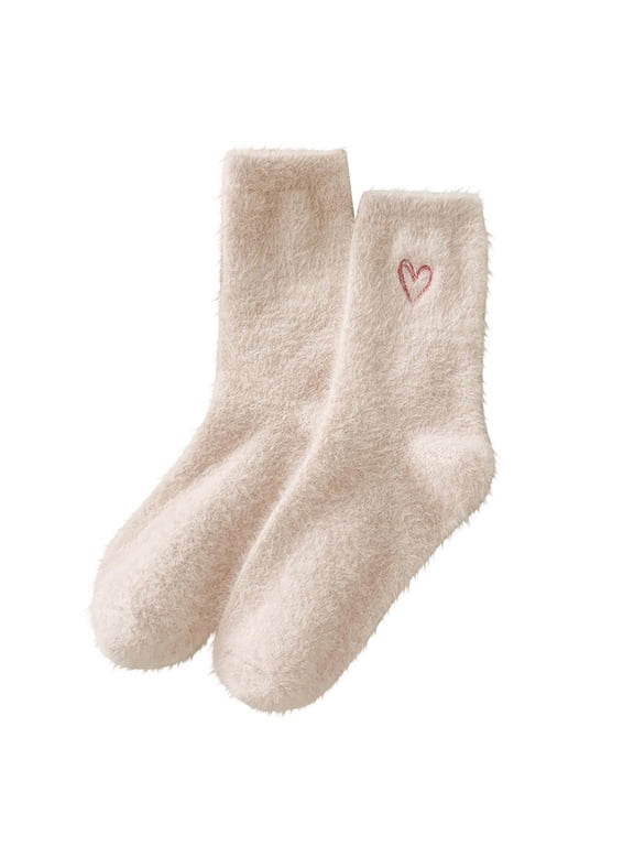 Socks for Women Soft and Comfortable Womens Socks Antibacterial Womens Crew Socks,Deodorant Casual Knit Cotton Comfy Breathable Cool Dress Socks for Girls 1 or 6 Pack