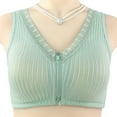 thumbnail image 1 of Nmnitkp Sports Bras for Women Soft and Skin-Friendly Women Zip Front Closure Sports Bra Medium Impact Push Up Wirefree Yoga Bras Racerback Workout Gym Bra Top, 1 of 3
