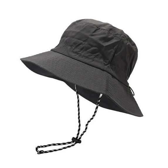 Nmnitkp Sun Hat Waterproof Sun UPF 50+ Bucket Hat UV Protection Packable Brimmed Boonie for Women Men Summer Lightweight Hiking Outdoor Cap
