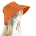 thumbnail image 1 of Nmnitkp Sun Hats for Women Fashion 2026 Women's Sun Visor Hats Wide Brim Straw Beach Hat Ponytail Hats for Women Foldable Floppy Sun Hat, 1 of 5