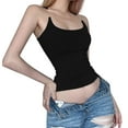 thumbnail image 1 of Nmnitkp Tank Tops Casual Women's Basic Double Lined Scoop Neck Tank Tops Adjustable Cami Tank Summer Sleeveless Tops, 1 of 8