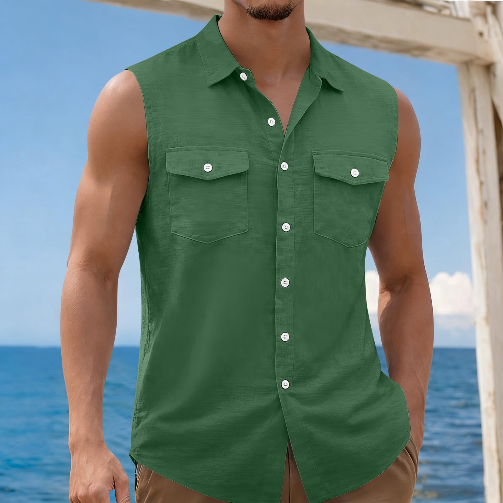 dress tank tops for men Joe's USA Mens 5.4-oz 100% Cotton in Sizes S-4XL XL / Dark Heather (50/50 cotton/poly) unprocessed organic cotton gives this all Premium Contrast Trim Tank Top