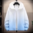 thumbnail image 1 of Nmnitkp UPF 50 Long Sleeve Men,Cool & Breathable Gradient,Lightweight Moisture Wicking Full Zip Fishing Hoodie, Hiking Jacket with Pockets and Thumbholes, 1 of 7