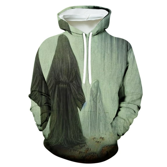 Nmnitkp Unisex Hoodies 3D Print Galaxy Pullover Hooded Sweatshirt Hoodies with Big Pockets for Teen Men, Teen Boy, Women & Halloween Trendy and Fashionable Hoodies